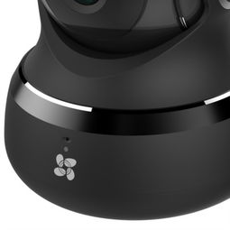 萤石C6黑色高清夜视智能网络云台摄像机 智能家居安防的得力助手